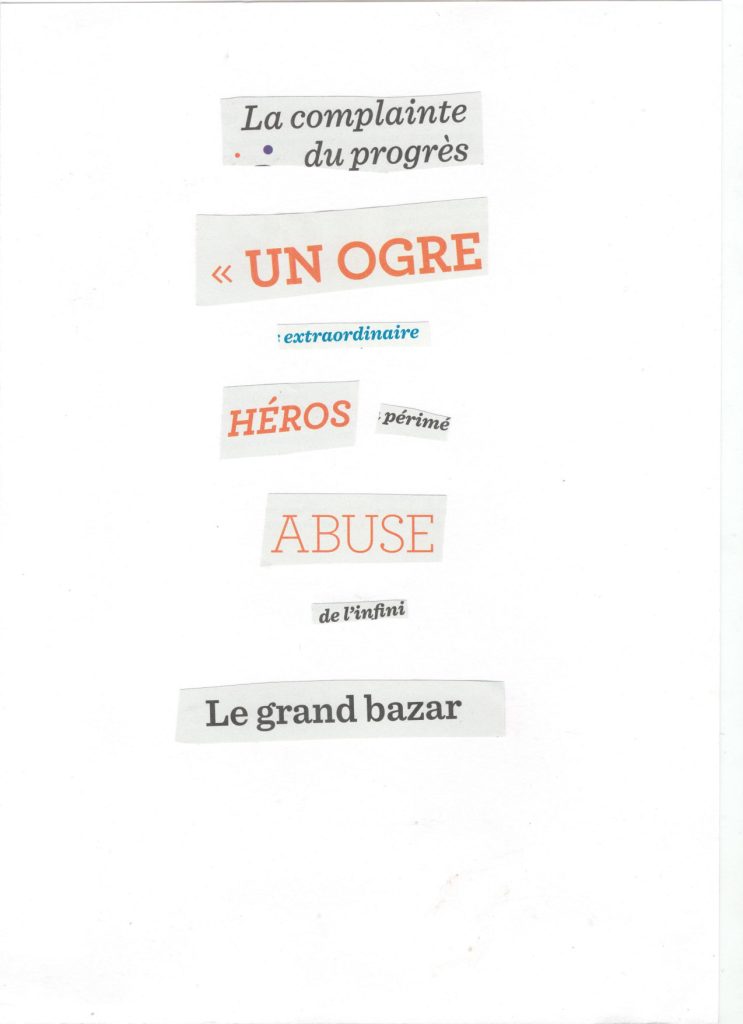 La complainte du progrès